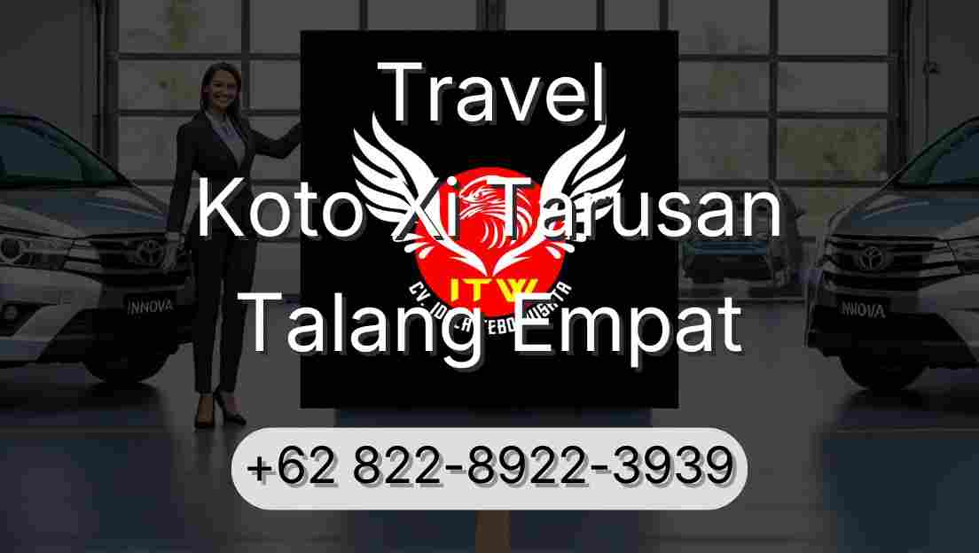 Travel Koto Xi Tarusan Talang Empat