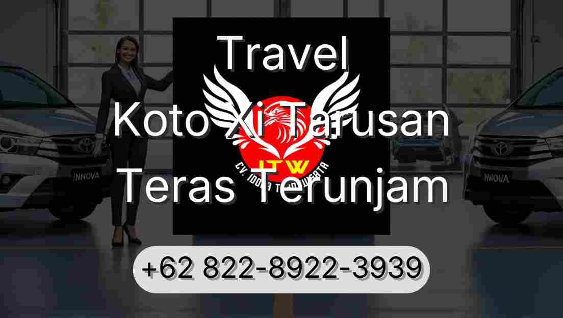 Travel Koto Xi Tarusan Teras Terunjam