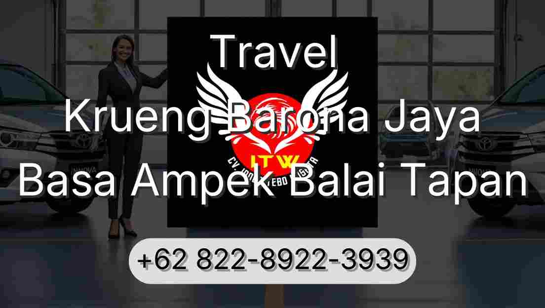 Travel Krueng Barona Jaya Basa Ampek Balai Tapan