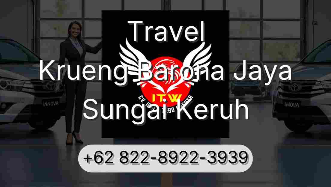 Travel Krueng Barona Jaya Sungai Keruh