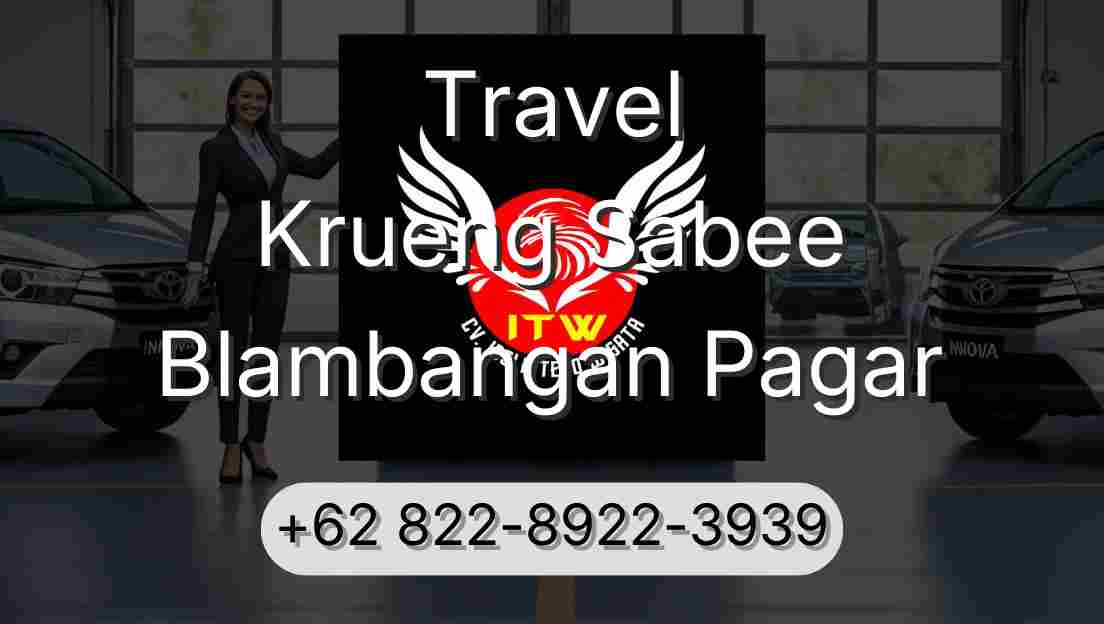 Travel Krueng Sabee Blambangan Pagar