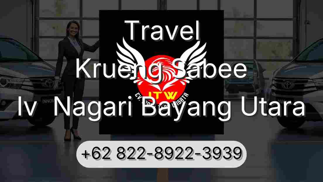 Travel Krueng Sabee Iv  Nagari Bayang Utara