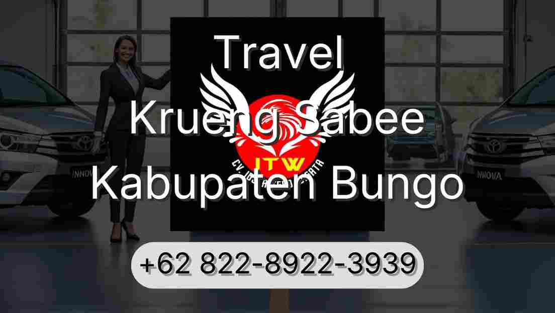 Travel Krueng Sabee Kabupaten Bungo