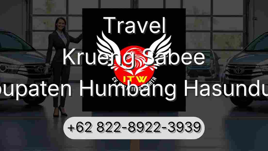 Travel Krueng Sabee Kabupaten Humbang Hasundutan