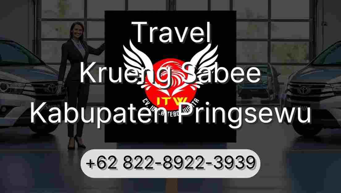 Travel Krueng Sabee Kabupaten Pringsewu