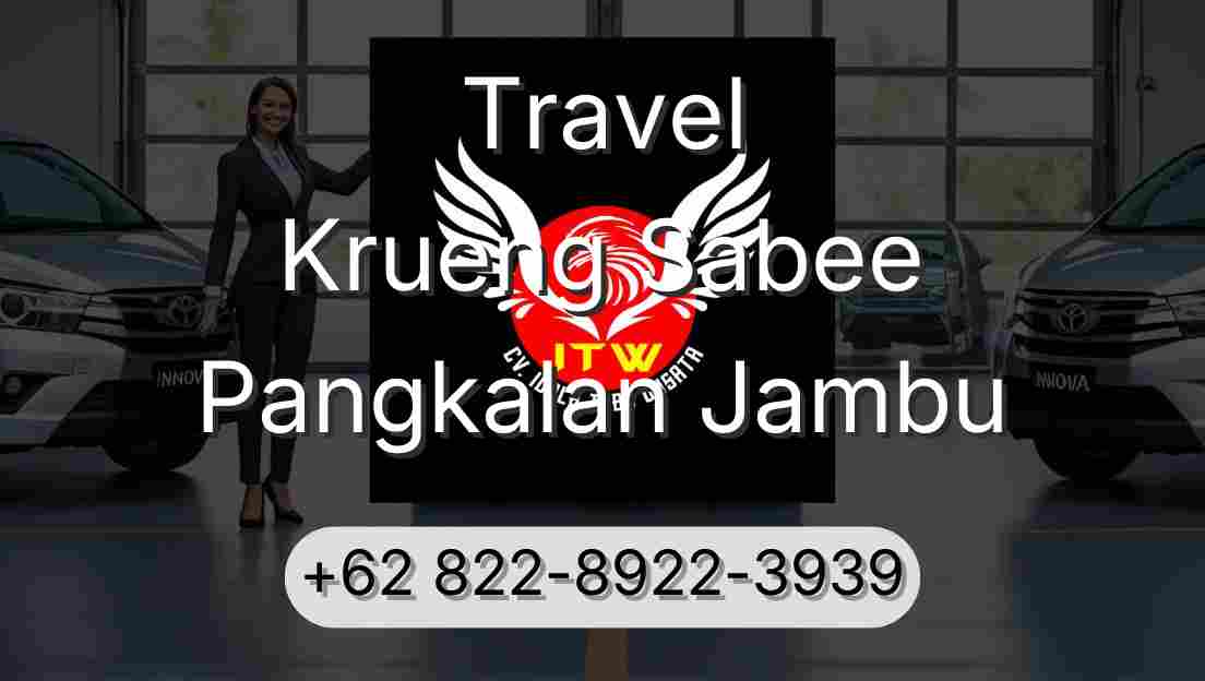Travel Krueng Sabee Pangkalan Jambu