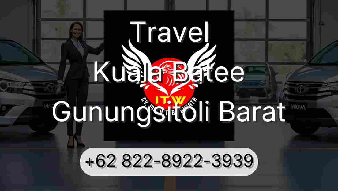 Travel Kuala Batee Gunungsitoli Barat