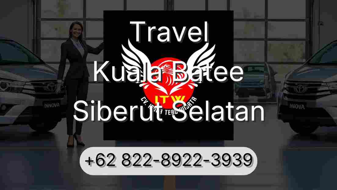 Travel Kuala Batee Siberut Selatan