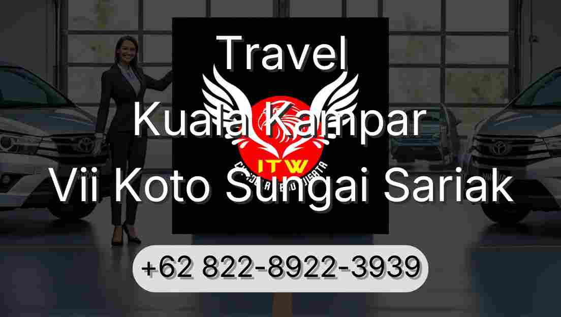 Travel Kuala Kampar Vii Koto Sungai Sariak
