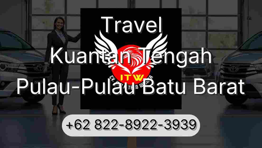 Travel Kuantan Tengah Pulau-Pulau Batu Barat