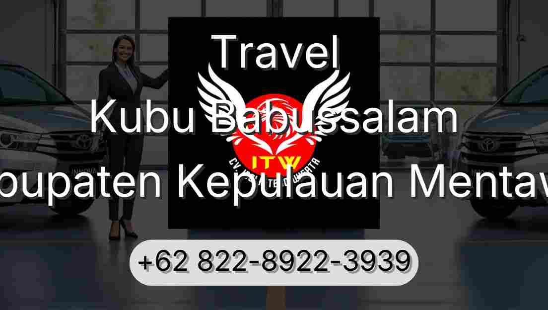Travel Kubu Babussalam Kabupaten Kepulauan Mentawai