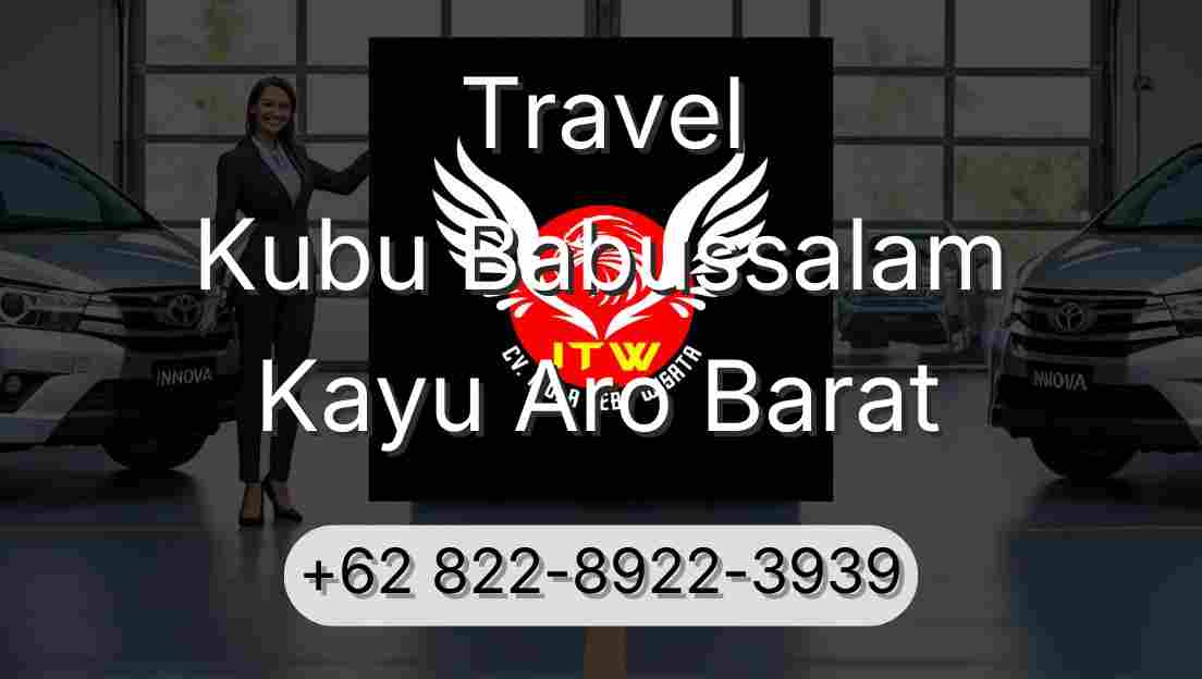 Travel Kubu Babussalam Kayu Aro Barat