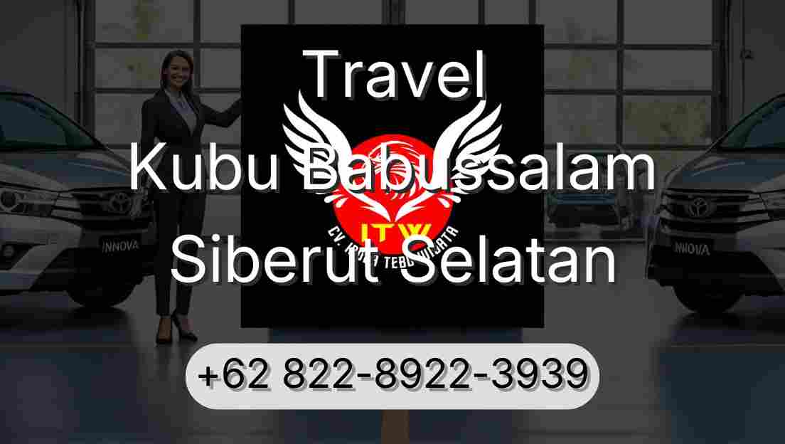 Travel Kubu Babussalam Siberut Selatan