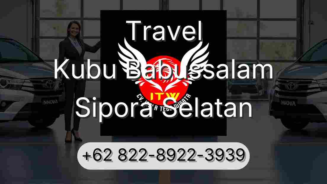 Travel Kubu Babussalam Sipora Selatan