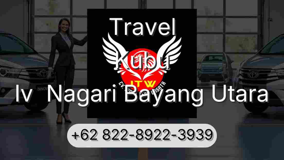 Travel Kubu Iv  Nagari Bayang Utara