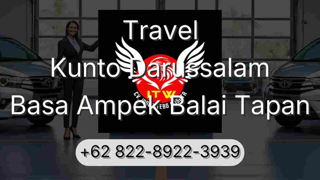 Travel Kunto Darussalam Basa Ampek Balai Tapan