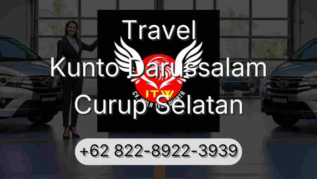 Travel Kunto Darussalam Curup Selatan