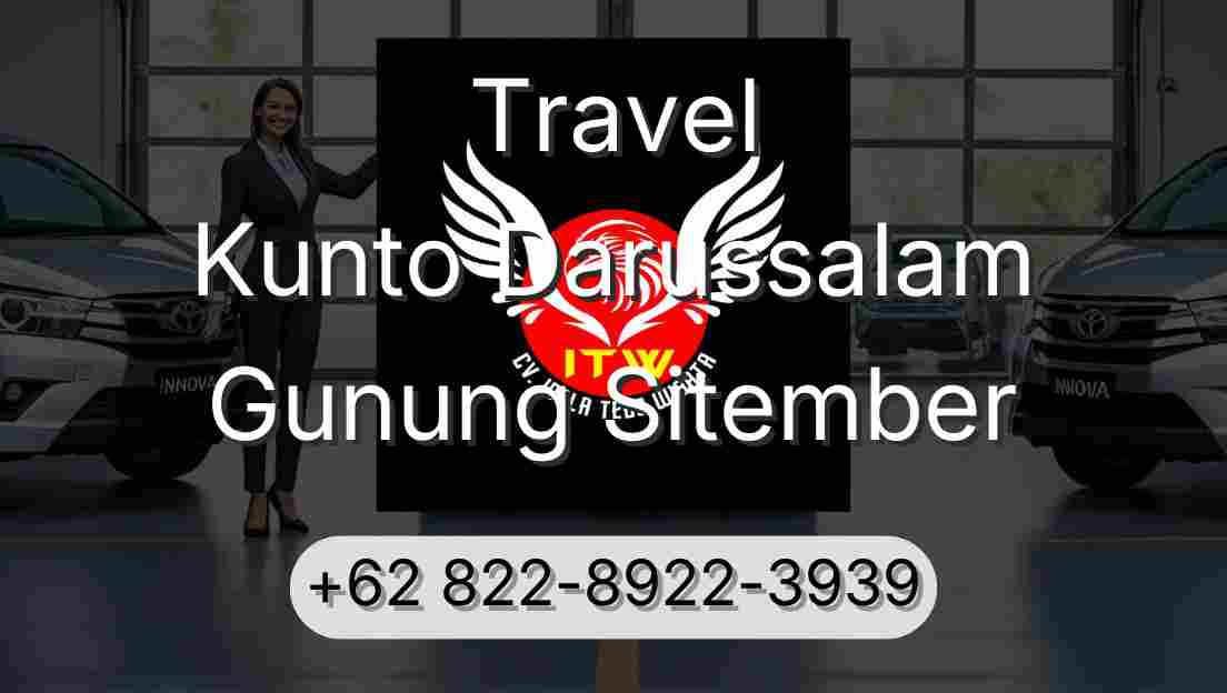 Travel Kunto Darussalam Gunung Sitember