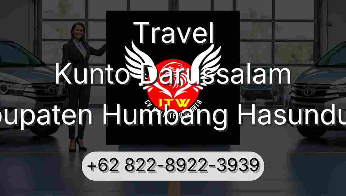 Travel Kunto Darussalam Kabupaten Humbang Hasundutan
