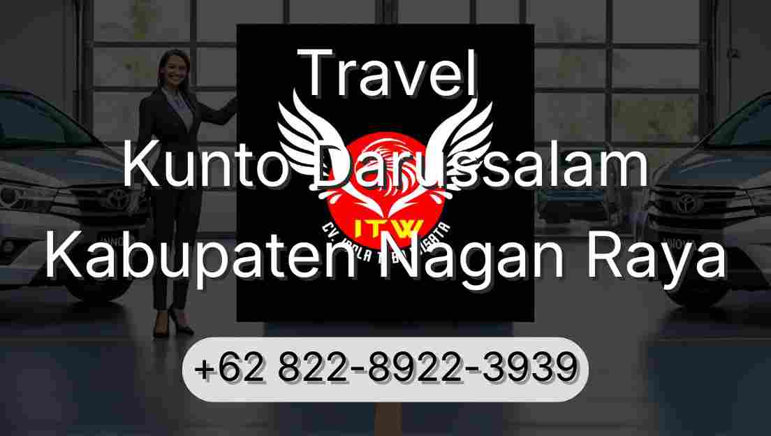 Travel Kunto Darussalam Kabupaten Nagan Raya