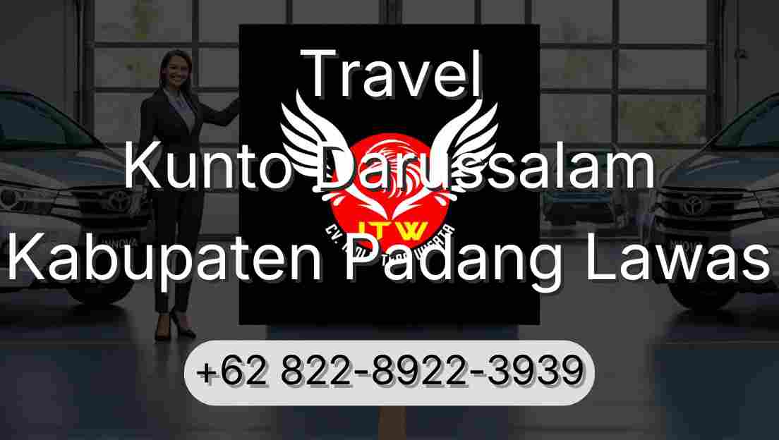 Travel Kunto Darussalam Kabupaten Padang Lawas