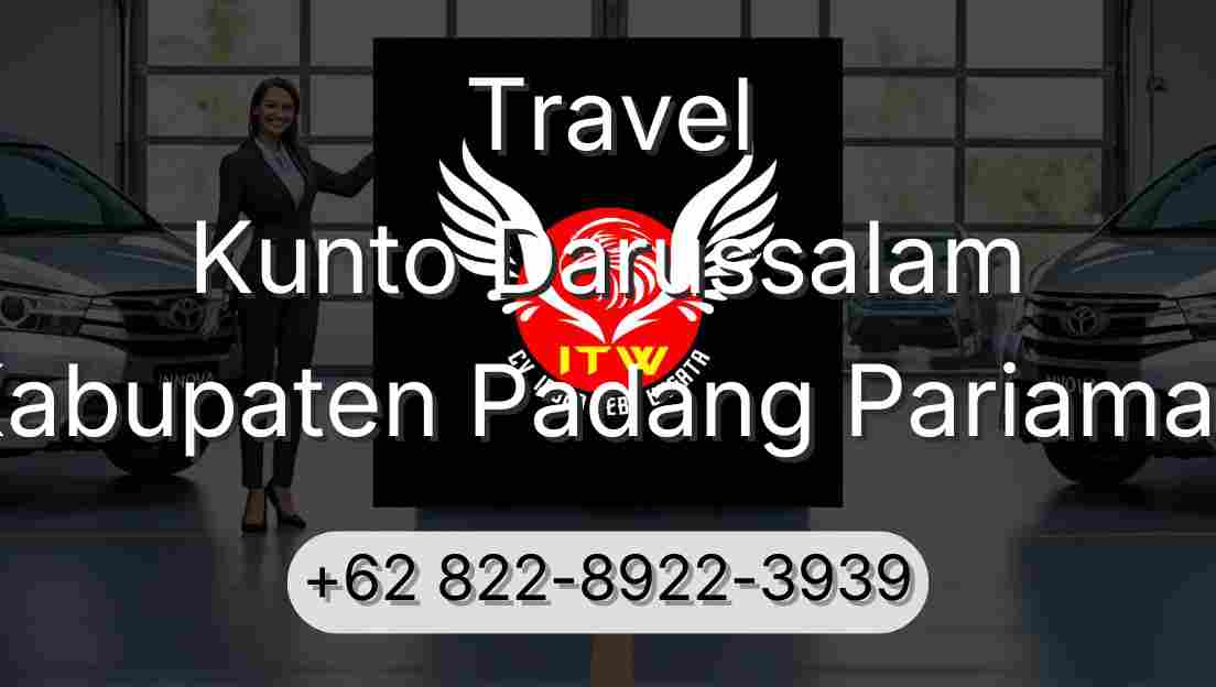 Travel Kunto Darussalam Kabupaten Padang Pariaman