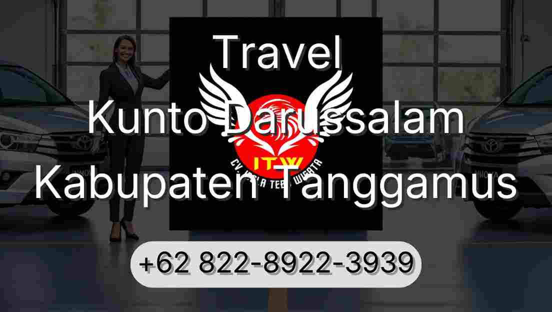 Travel Kunto Darussalam Kabupaten Tanggamus