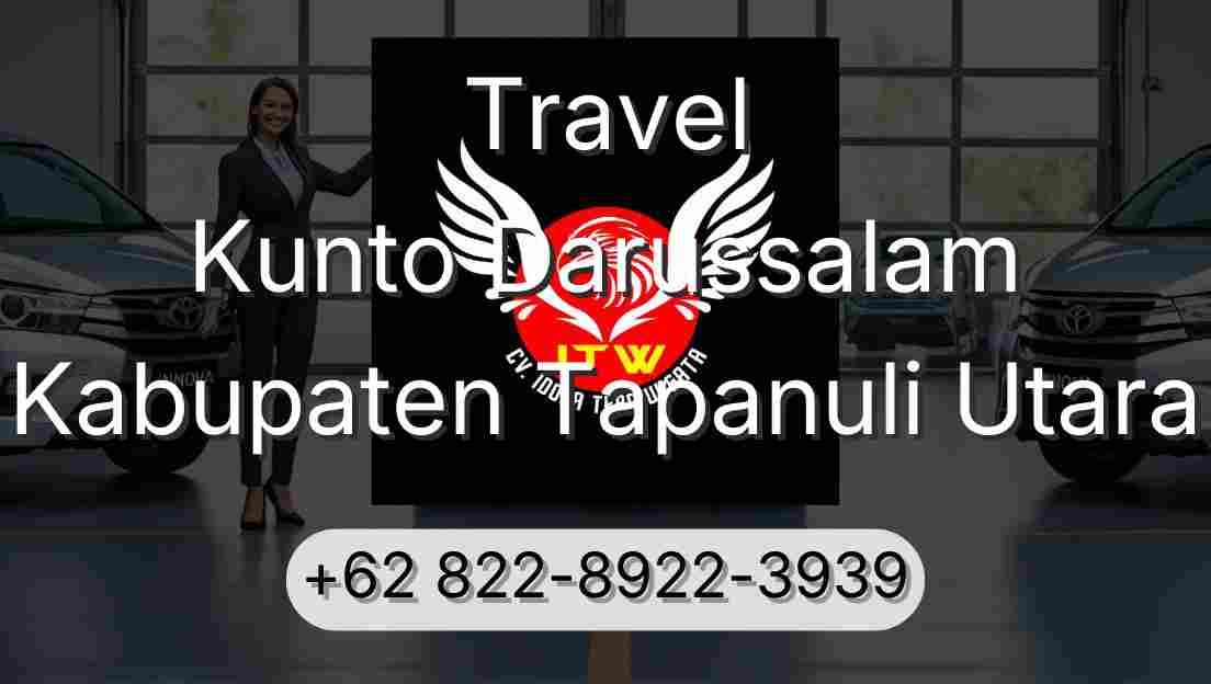 Travel Kunto Darussalam Kabupaten Tapanuli Utara