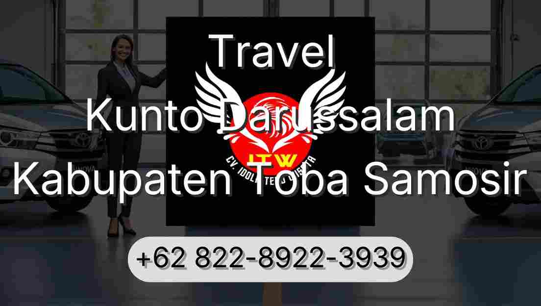Travel Kunto Darussalam Kabupaten Toba Samosir
