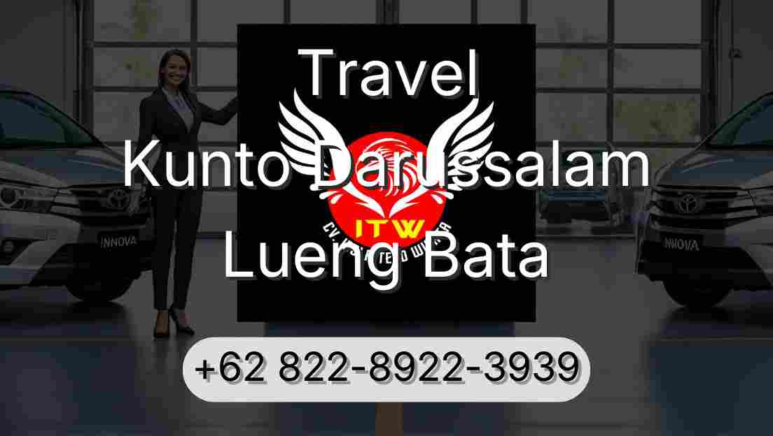 Travel Kunto Darussalam Lueng Bata