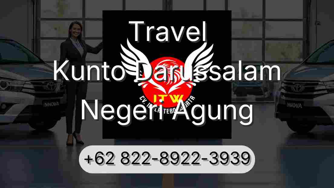 Travel Kunto Darussalam Negeri Agung