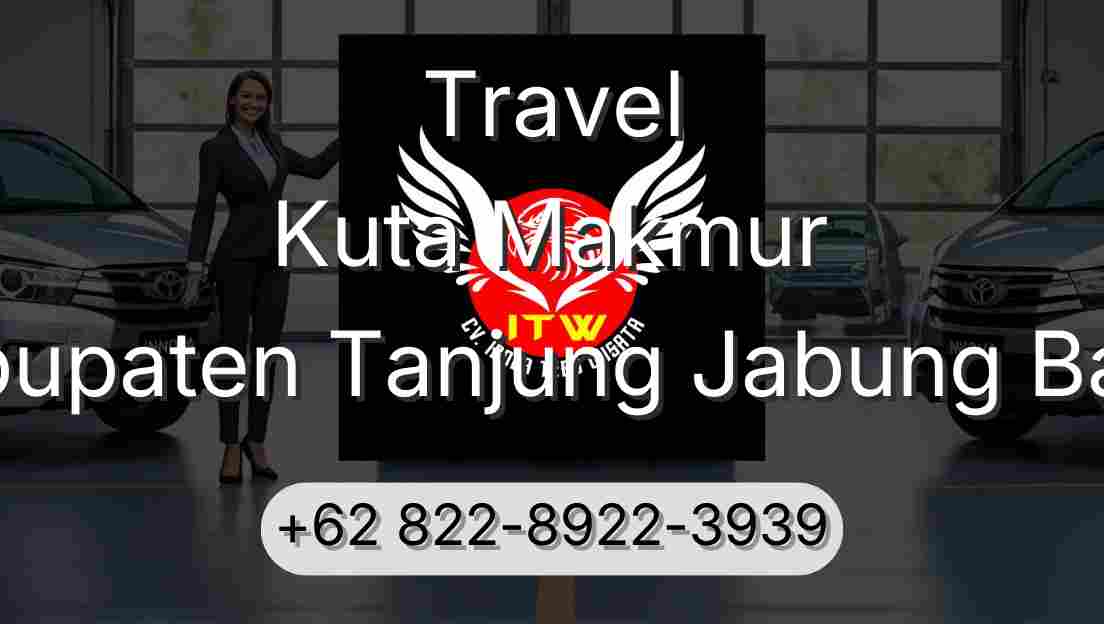 Travel Kuta Makmur Kabupaten Tanjung Jabung Barat