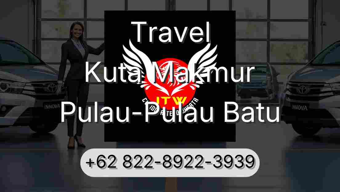 Travel Kuta Makmur Pulau-Pulau Batu