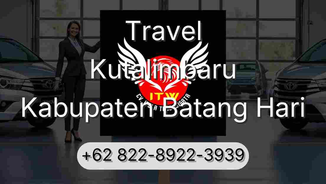 Travel Kutalimbaru Kabupaten Batang Hari