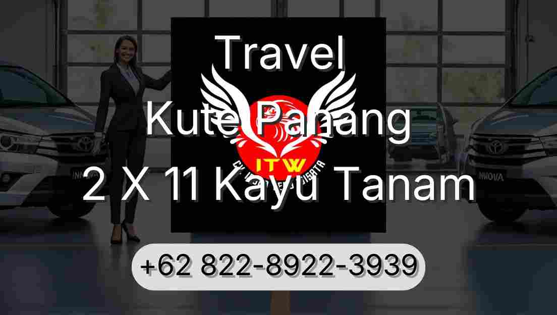 Travel Kute Panang 2 X 11 Kayu Tanam