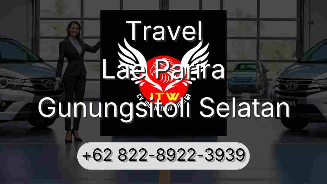 Travel Lae Parira Gunungsitoli Selatan