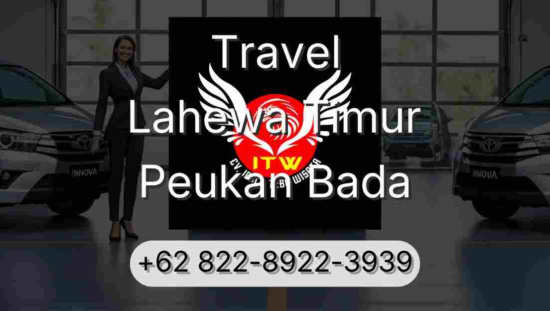Travel Lahewa Timur Peukan Bada