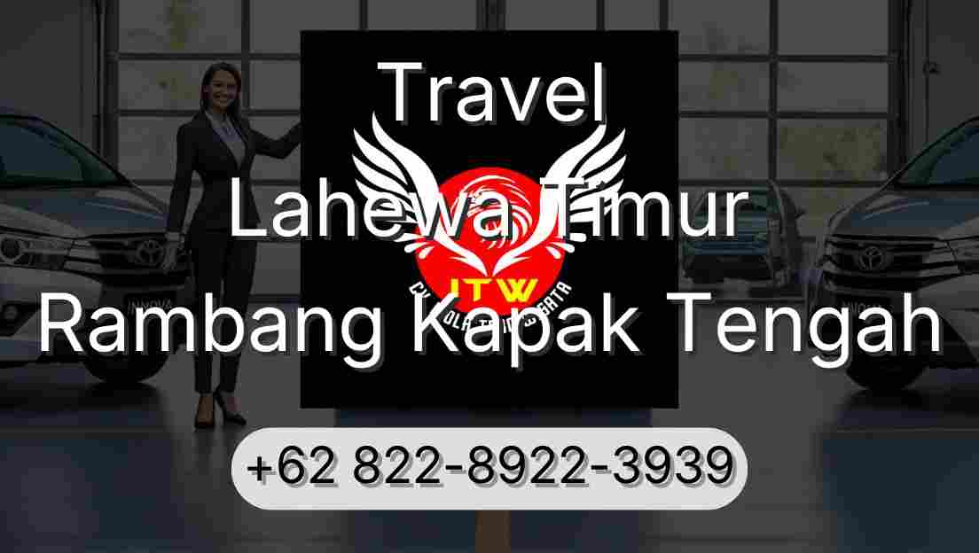 Travel Lahewa Timur Rambang Kapak Tengah