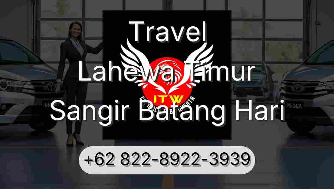 Travel Lahewa Timur Sangir Batang Hari