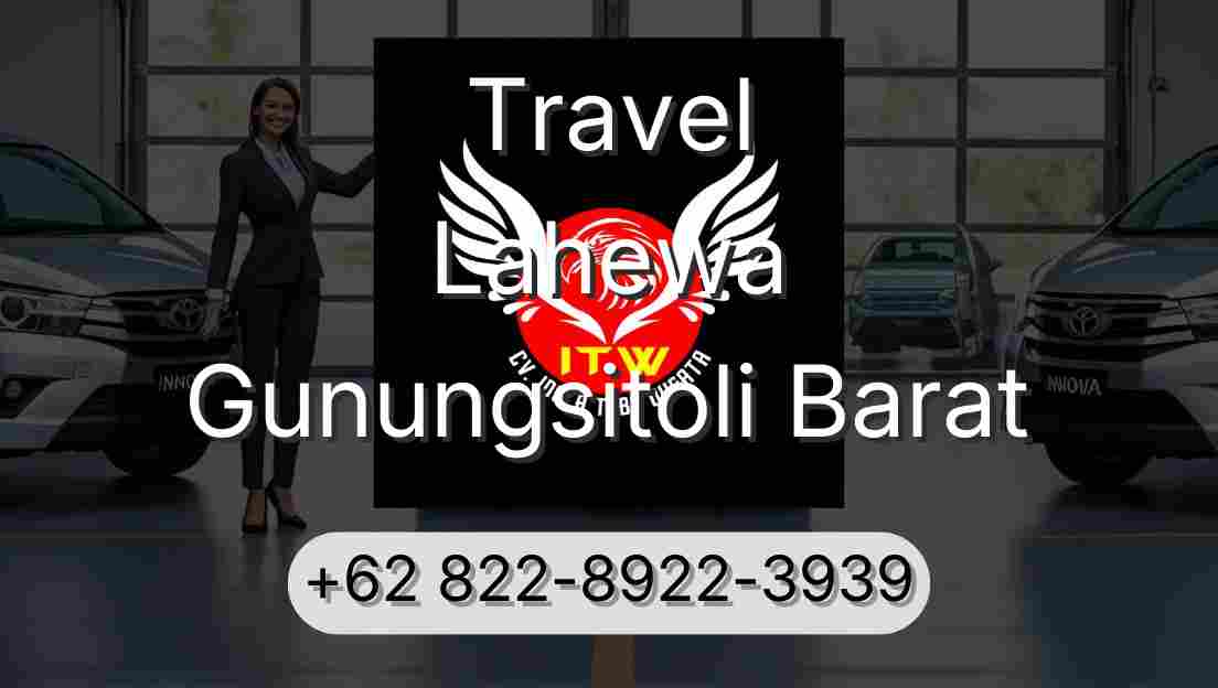 Travel Lahewa Gunungsitoli Barat