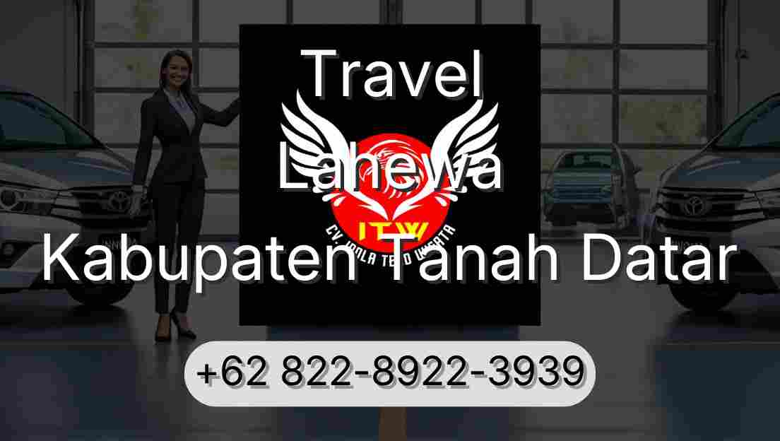 Travel Lahewa Kabupaten Tanah Datar