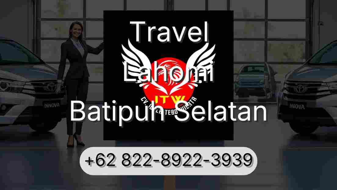 Travel Lahomi Batipuh Selatan