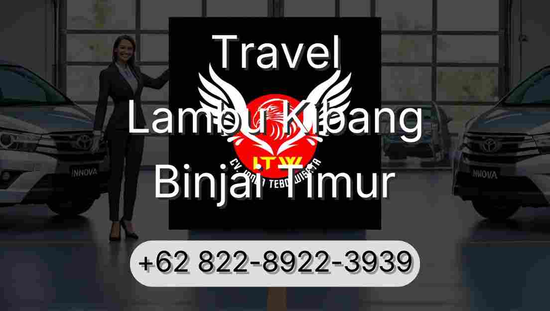 Travel Lambu Kibang Binjai Timur