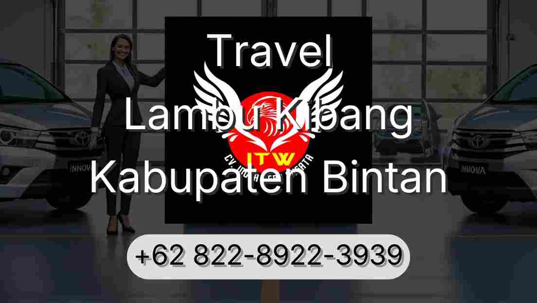 Travel Lambu Kibang Kabupaten Bintan