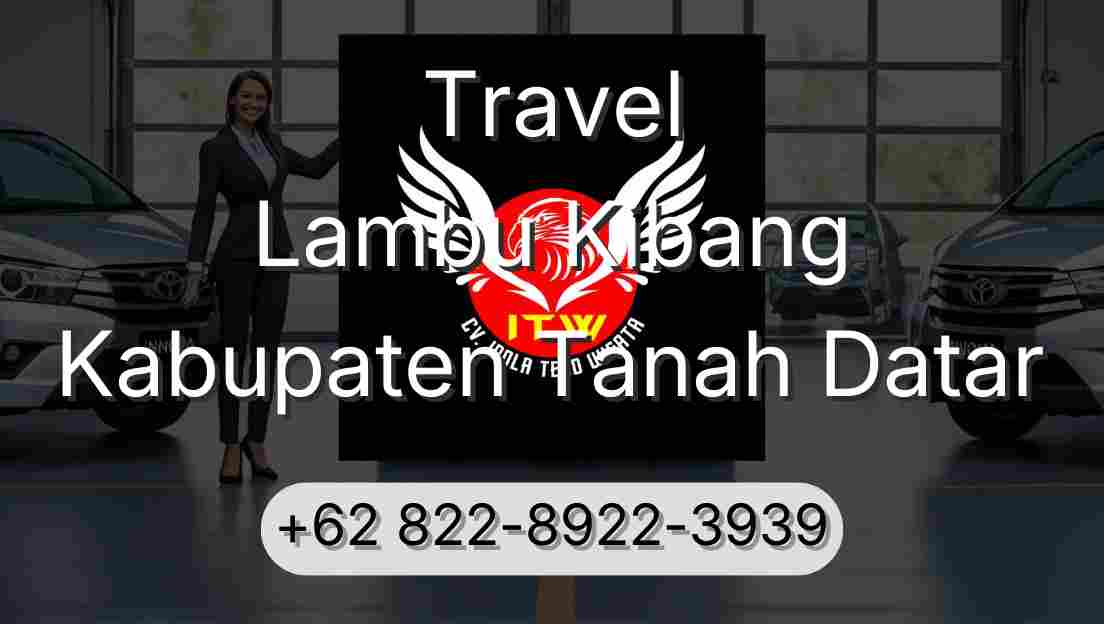 Travel Lambu Kibang Kabupaten Tanah Datar