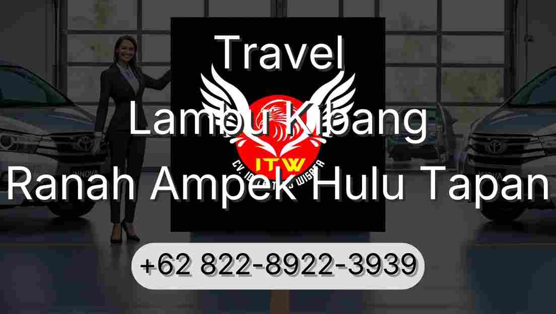 Travel Lambu Kibang Ranah Ampek Hulu Tapan