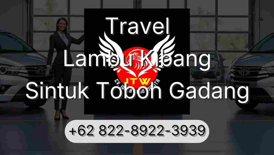 Travel Lambu Kibang Sintuk Toboh Gadang