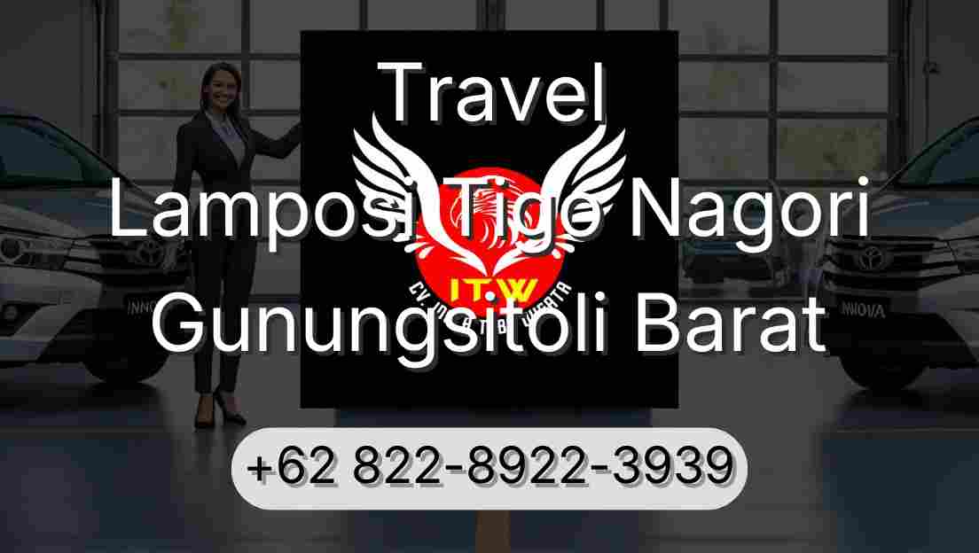 Travel Lamposi Tigo Nagori Gunungsitoli Barat
