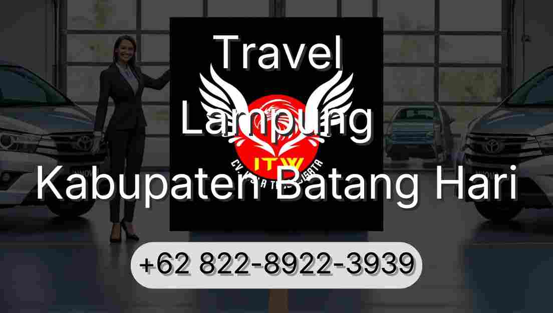 Travel Lampung Kabupaten Batang Hari