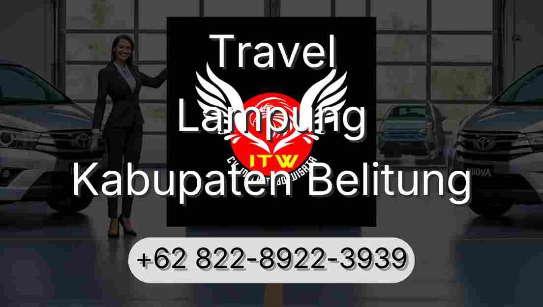 Travel Lampung Kabupaten Belitung